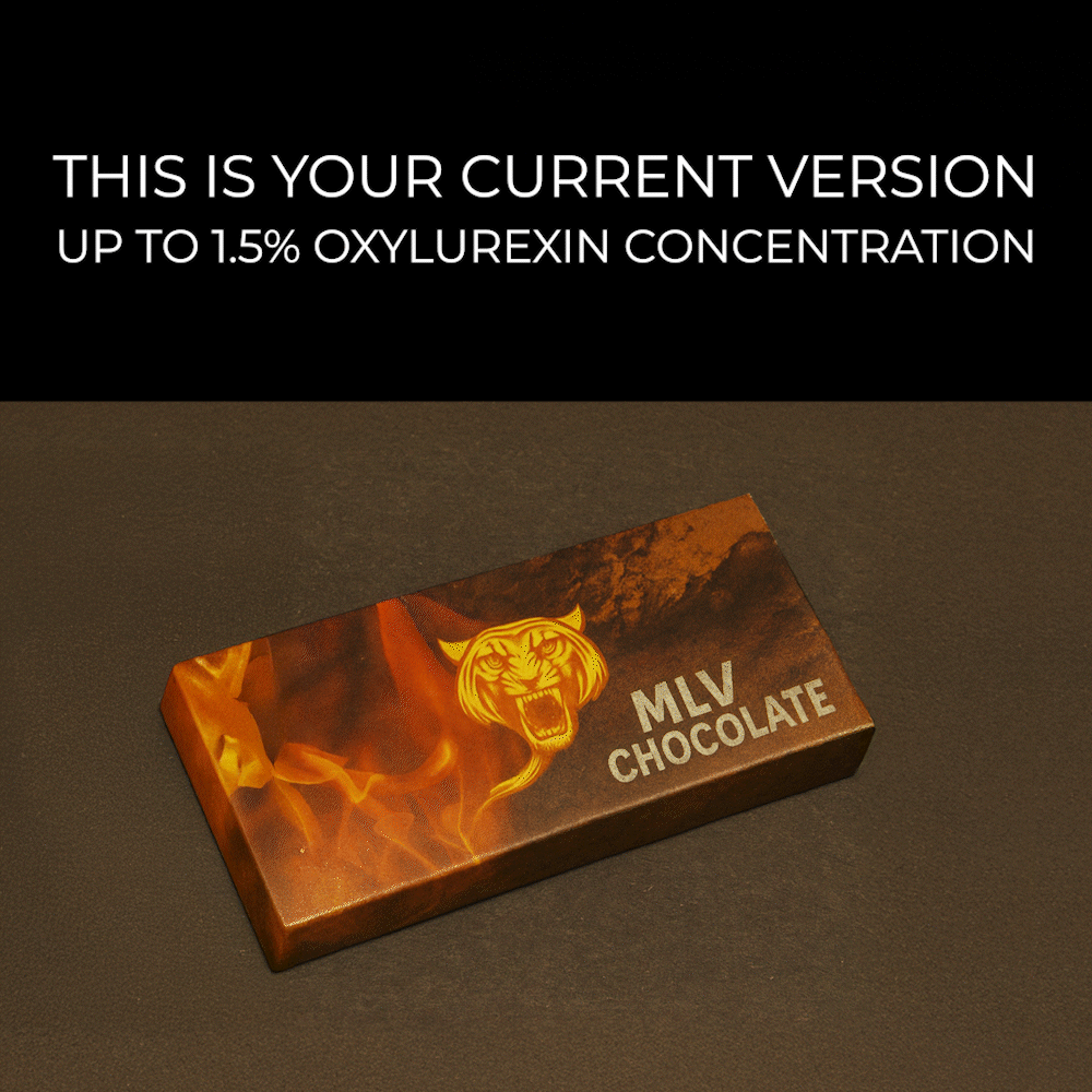 Die MLV™ Schokolade – Geheime 4% Max Intensity Formelⓒ